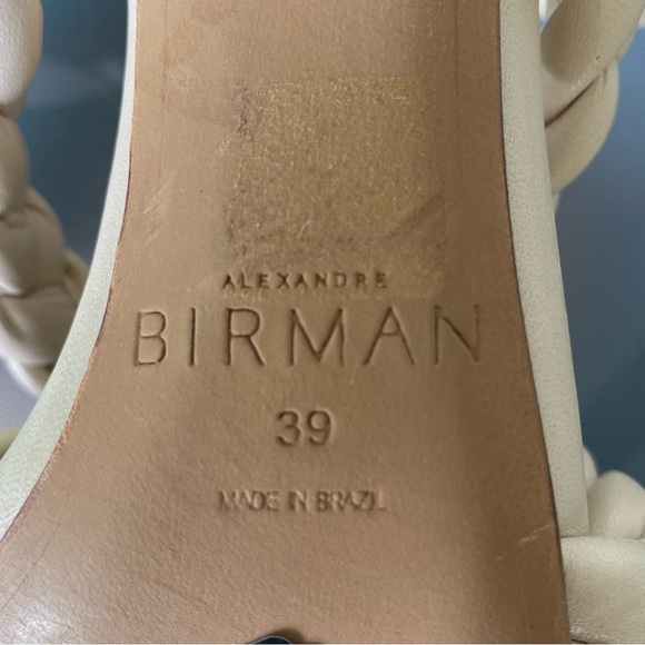 ALEXANDRE BIRMAN, Cream, 39. STUNNING shoes. European Class & Style . $525 RRP♥️ - Picture 4 of 15